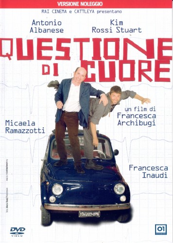 Questione di cuore - dvd ex noleggio distribuito da 01 Distribuition - Rai Cinema