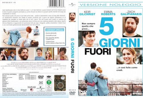 5 giorni fuori - dvd ex noleggio distribuito da Universal Pictures Italia