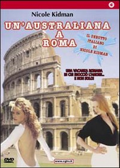 Un' Australiana a Roma - dvd ex noleggio distribuito da Cecchi Gori Home Video