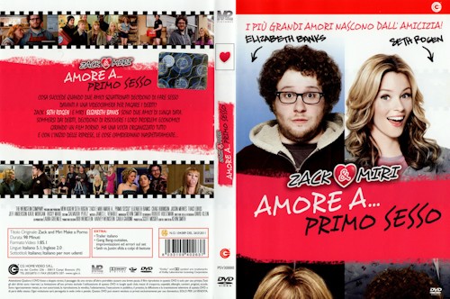 Zack & Miri - Amore a... primo sesso - dvd ex noleggio distribuito da Cecchi Gori Home Video