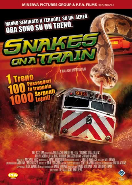 Snakes on a train - dvd ex noleggio distribuito da 