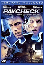 Paycheck - dvd ex noleggio distribuito da 