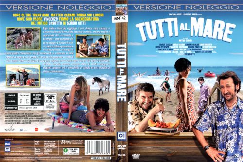 Tutti al mare - dvd ex noleggio distribuito da 01 Distribuition - Rai Cinema