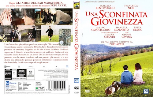 Una sconfinata giovinezza - dvd ex noleggio distribuito da 01 Distribuition - Rai Cinema