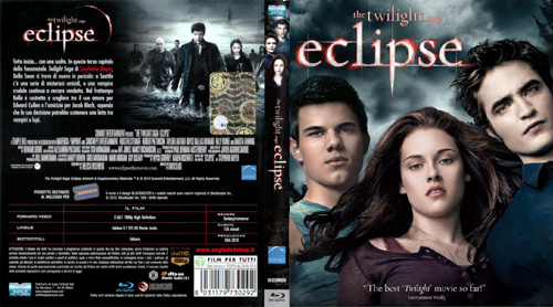 Eclipse - The twilight saga BD - blu-ray ex noleggio distribuito da Eagle Pictures