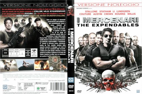 I mercenari - dvd ex noleggio distribuito da 01 Distribuition - Rai Cinema