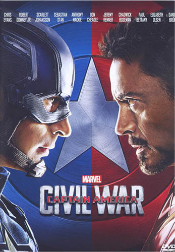 Captain America - Civil War BD - blu-ray ex noleggio distribuito da Walt Disney