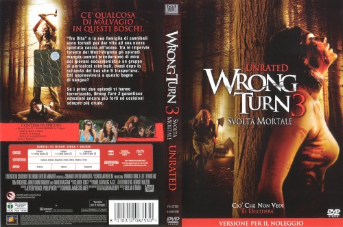 Wrong Turn 3 - Svolta mortale - dvd ex noleggio distribuito da 20Th Century Fox Home Video