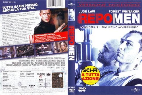 Repo men - dvd ex noleggio distribuito da Universal Pictures Italia