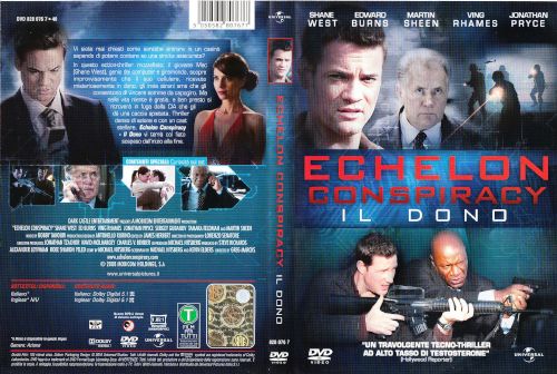 Echelon conspiracy - il dono - dvd ex noleggio distribuito da Universal Pictures Italia