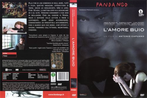 L'amore buio - dvd ex noleggio distribuito da Cecchi Gori Home Video