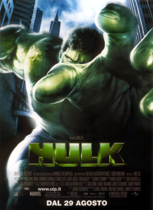 Hulk - dvd ex noleggio distribuito da 