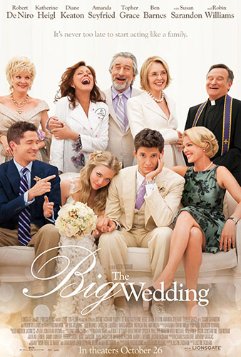 The Big Wedding - dvd ex noleggio distribuito da 01 Distribuition - Rai Cinema