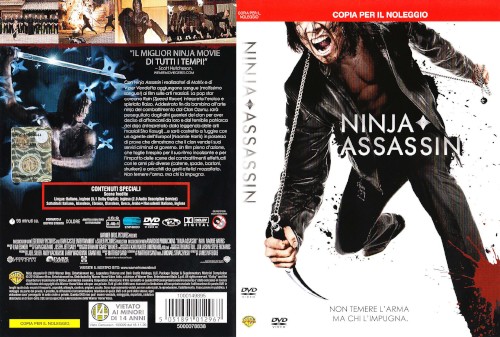 Ninja Assassin - dvd ex noleggio distribuito da Warner Home Video