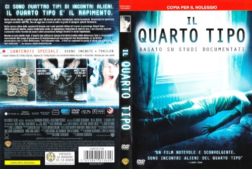 Il Quarto tipo - dvd ex noleggio distribuito da Warner Home Video