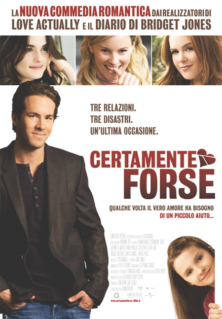 Certamente forse (nuovo e imballato) - dvd ex noleggio distribuito da 