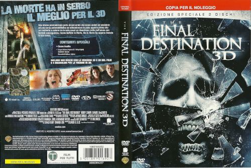 The Final Destination 3D (2 DVD) - dvd ex noleggio distribuito da Warner Home Video