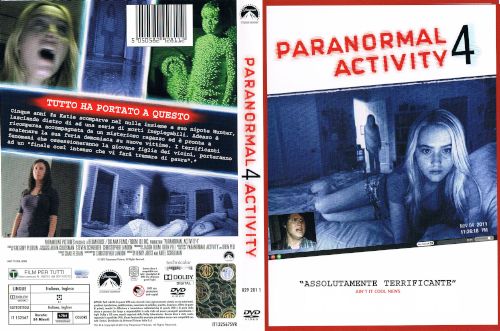 Paranormal activity 4  - dvd ex noleggio distribuito da Universal Pictures Italia