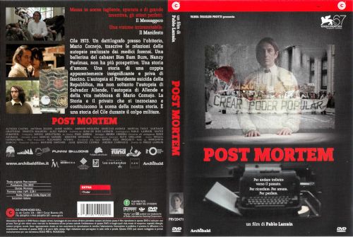 Post mortem - dvd ex noleggio distribuito da Cecchi Gori Home Video