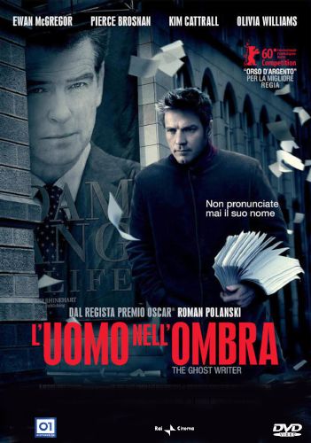 L'uomo nell'ombra - dvd ex noleggio distribuito da 01 Distribuition - Rai Cinema