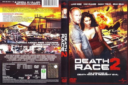 Death race 2 - dvd ex noleggio distribuito da Universal Pictures Italia