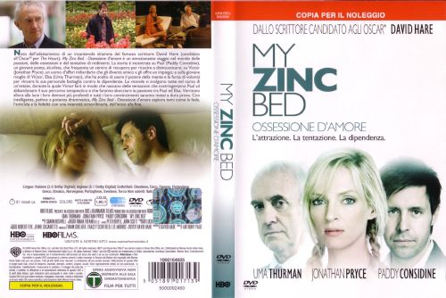 My zinc bed - Ossessione d'amore - dvd ex noleggio distribuito da Warner Home Video