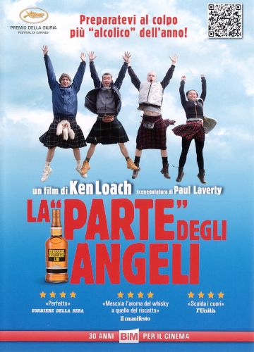 La parte degli angeli  - dvd ex noleggio distribuito da 01 Distribuition - Rai Cinema