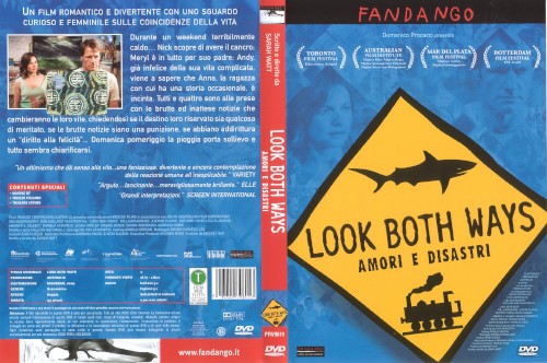 Look Both Ways - Amori e disastri - dvd ex noleggio distribuito da Cecchi Gori Home Video