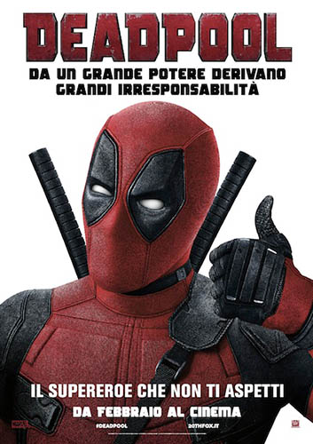 Deadpool BD - blu-ray ex noleggio distribuito da 20Th Century Fox Home Video
