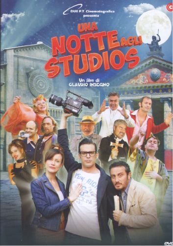 Una notte agli studios - dvd ex noleggio distribuito da Cecchi Gori Home Video