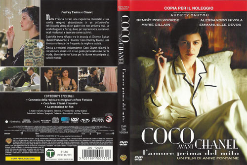 Coco Avant Chanel - L'Amore prima del mito - dvd ex noleggio distribuito da Warner Home Video