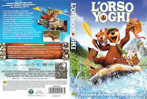 L'Orso Yoghi - dvd ex noleggio distribuito da Warner Home Video