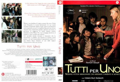 Tutti per uno - dvd ex noleggio distribuito da Cecchi Gori Home Video