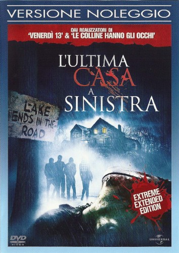 L'ultima casa a sinistra - dvd ex noleggio distribuito da Universal Pictures Italia