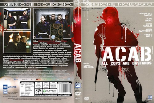 A.C.A.B. - All cops are bastards - dvd ex noleggio distribuito da 01 Distribuition - Rai Cinema