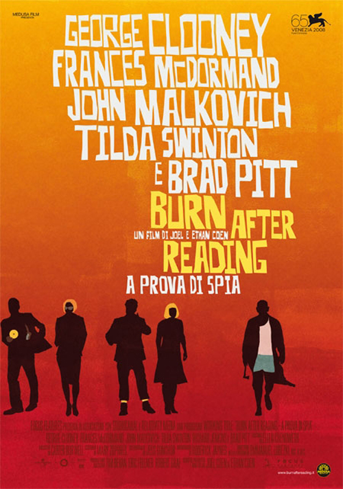 Burn after reading - A prova di spia - dvd ex noleggio distribuito da 