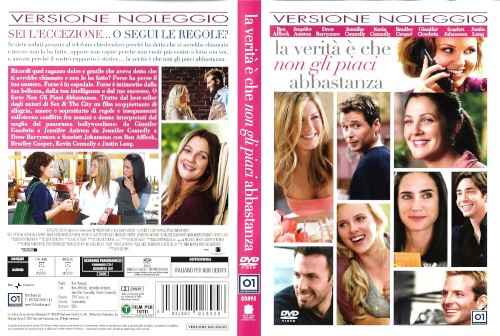 La verità è che non gli piaci abbastanza - dvd ex noleggio distribuito da 01 Distribuition - Rai Cinema