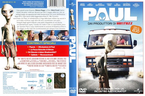 Paul - dvd ex noleggio distribuito da Universal Pictures Italia