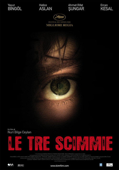 Le tre scimmie - dvd ex noleggio distribuito da 