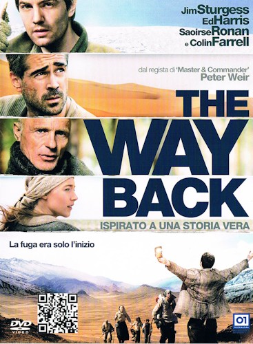 The way back - dvd ex noleggio distribuito da 01 Distribuition - Rai Cinema