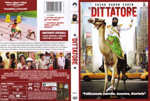 Il dittatore - dvd ex noleggio distribuito da Universal Pictures Italia