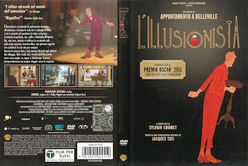 L'illusionista - dvd ex noleggio distribuito da Warner Home Video