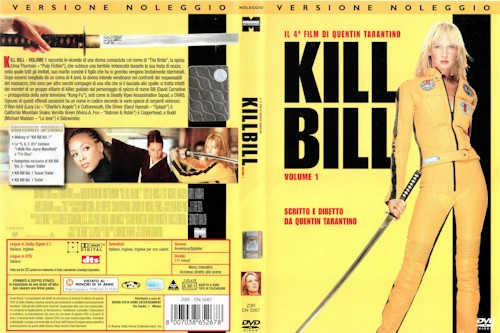 Kill Bill 1 - dvd ex noleggio distribuito da Moviemax