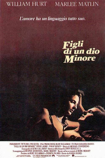 Figli di un Dio minore - dvd ex noleggio distribuito da 