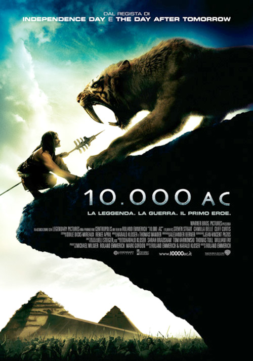 10.000 a.c. - dvd ex noleggio distribuito da 