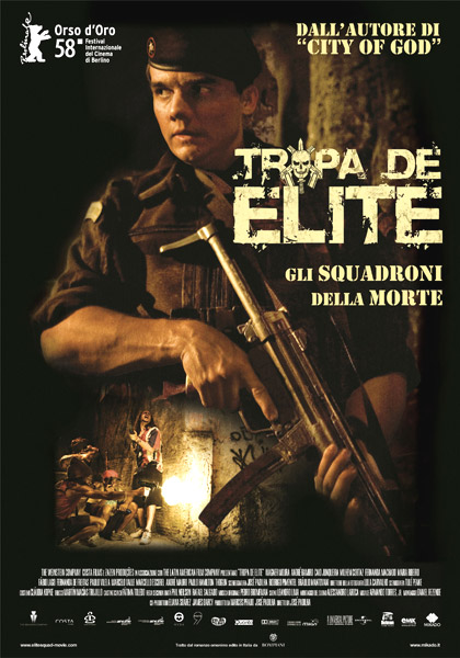 Tropa de elite - gli squadroni della morte - dvd ex noleggio distribuito da 