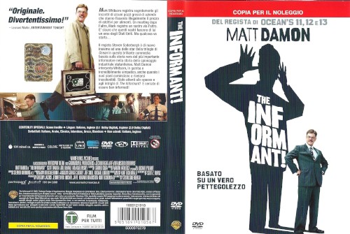 The Informant! - dvd ex noleggio distribuito da Warner Home Video