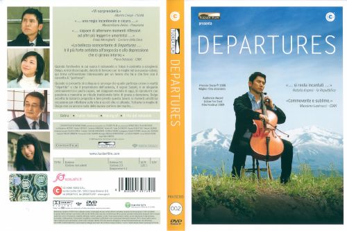 Departures - dvd ex noleggio distribuito da Cecchi Gori Home Video