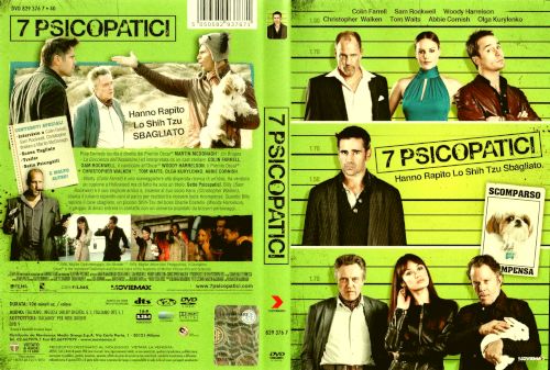 7 Psicopatici - dvd ex noleggio distribuito da Universal Pictures Italia