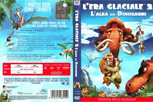 L'era Glaciale 3 - dvd ex noleggio distribuito da 20Th Century Fox Home Video